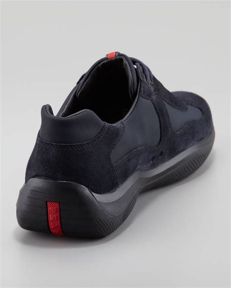 prada americas cup black suede|prada america's cup black shoes.